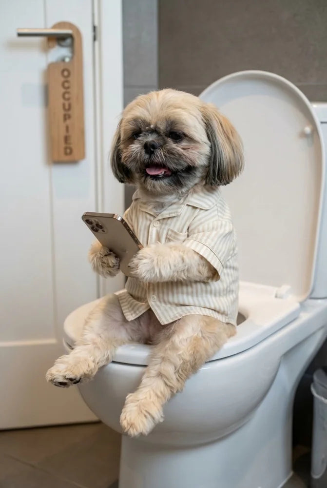 Bathroom Scroll